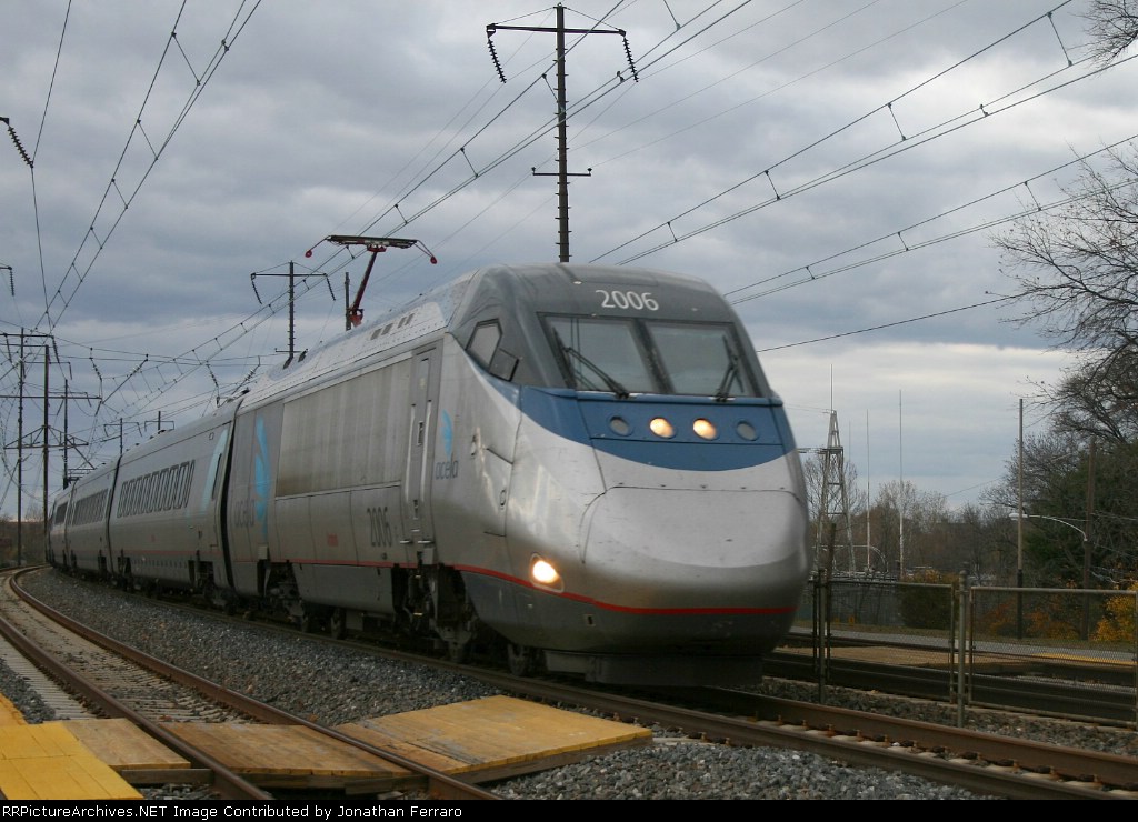 Northbound Acela